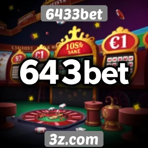 6433bet oferece jogos de cassino variados