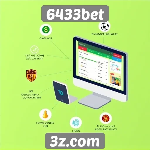 Análise de funcionalidades do site 6433bet