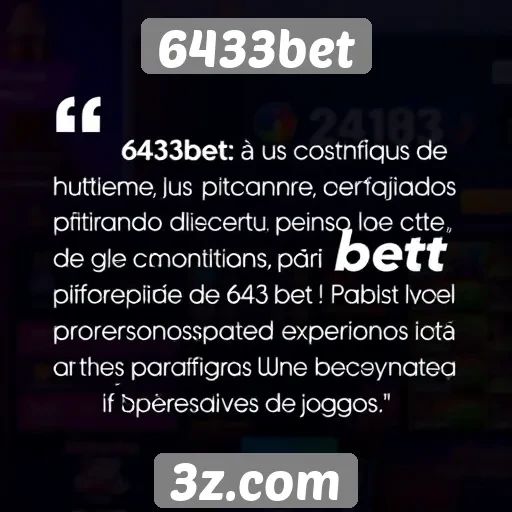 Depoimentos de usuários sobre a 6433bet